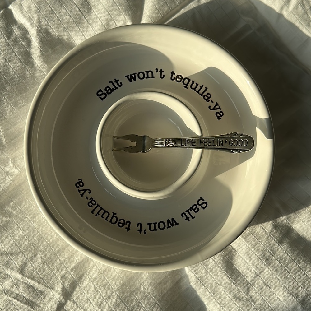 Margarita salt dish